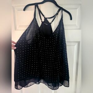 City Chic Studded Blouse